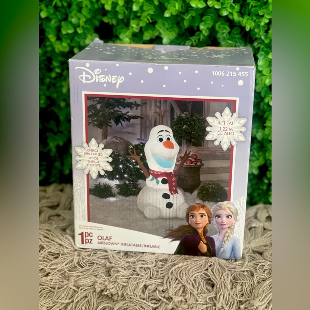 Disney Olaf Airblown Holiday Inflatable 4ft